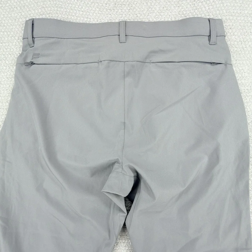 Fabletics The Only Pant Mens 32x32 Gray Performance Stretch Commuter Golf